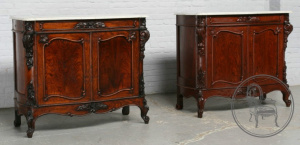 картинка Антикварные комоды (2 шт.) салоне старинных вещей "Шебби" являющийся официальным дистрибьютором в России и Беларуси