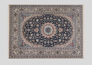 картинка Старинный персидский ковёр в стиле Mahi салоне старинных вещей "Шебби" являющийся официальным дистрибьютором в России и Беларуси