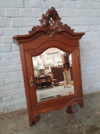 Антикварная полка с зеркальной филенкой код. BE4097101