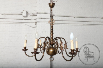 Антикварная люстра в фламандском стиле код. BE107097