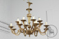 Антикварная люстра из бронзы на 16 свечей код. BE6165 фото 6