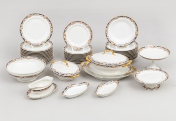 Старинный фарфоровый столовый сервиз Limoges код. RM4101261