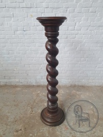 Антикварная ореховая витая колонна код.&nbsp;BE4165507