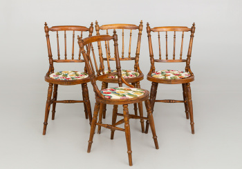 Антикварный набор стульев (4 шт.) код. RM44330