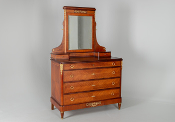 Антикварный комод с зеркалом код. RM37203