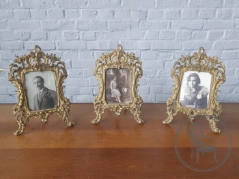 Набор антикварных бронзовых рамок для фото код. BE4116719