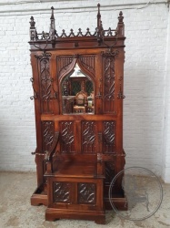 Антикварная вешалка со скамейкой код. BE4097234