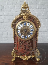 Антикварные каминные часы в стиле Буль код. BE4161621