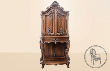 Антикварный посудный шкаф код. VS0933