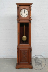 Антикварные напольные часы из дуба в стиле ренессанс код. BE5987