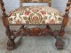 Антикварное ореховое резное кресло код. BE4097306 фото 5
