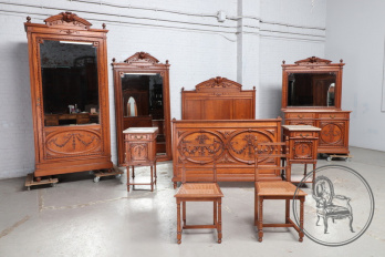 Антикварный спальный гарнитур код. BE38044