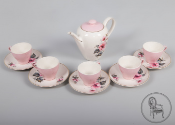 Старинный чайный сервиз (11 пр.) код. RM0577