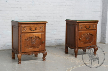 Антикварные тумбочки (2 шт.) код. BE9121