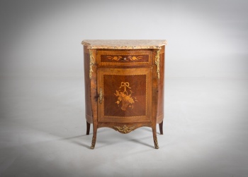 Антикварный комод с маркетри и мрамором код.&nbsp;RM4165804