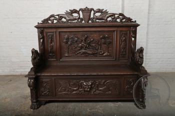 Антикварная скамья код. BE72066