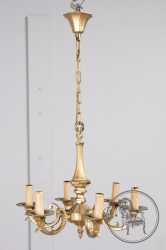Старинная бронзовая люстра код. BE6761