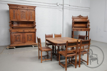 Антикварный столовый гарнитур код. BE7051