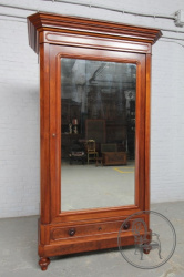 Антикварный шкаф с зеркалом код. BE6034