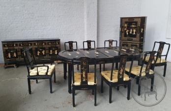 Старинный набор для столовой в ориентальном стиле код. BE4097158