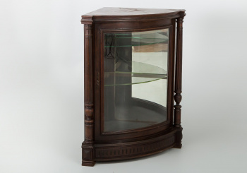 Антикварный угловой посудный шкаф код. RM32625