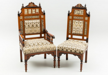 Антикварные кресло и стул код. RM14070