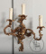 Антикварные бронзовые канделябры (2 шт.) в стиле рококо код. BE107120 фото 1