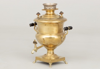 Старинный латунный самовар код.&nbsp;RM4100279