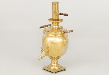 Старинный латунный самовар код.&nbsp;RM4100262