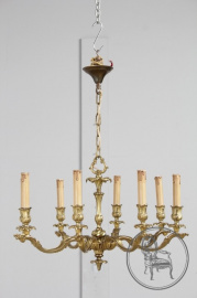 Старинная люстра из бронзы код. BE6535