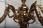 Антикварная бронзовая люстра с мифологическими фигурами код. BE107077 фото 8