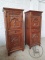 Антикварные дубовые шкафы (2 шт.) в готическом стиле с металлическими элементами код. BE4165574 фото 16
