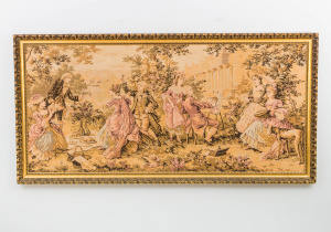 картинка Старинный гобелен салоне старинных вещей "Шебби" являющийся официальным дистрибьютором в России и Беларуси