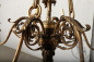 Антикварная бронзовая люстра с маскаронами код. BE107132 фото 10
