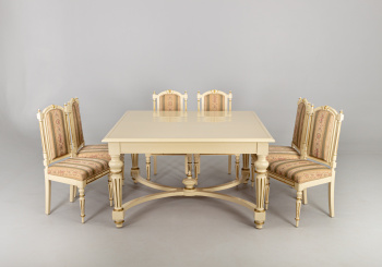 Антикварный столовый гарнитур код. RM35993