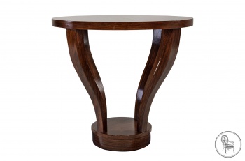 Старинный приставной столик из ореха в стиле Арт Деко код. VS3253758