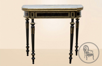 Антикварный карточный стол код. VS0850