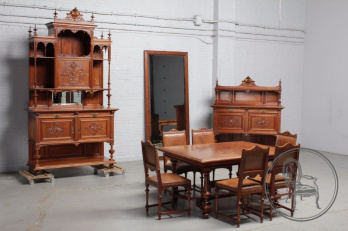 Антикварный столовый гарнитур код. BE6016