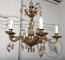 Старинная люстра из литой бронзы код. BE4096954 фото 1
