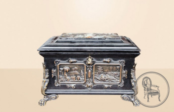 Антикварная коробочка для украшений код. VS1907