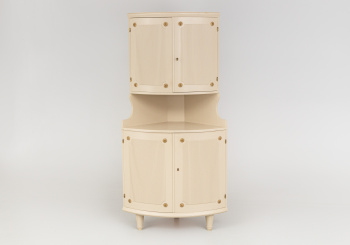 Старинный угловой посудный шкаф код. RM48083