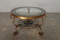 Старинный кофейный столик с витиеватыми опорами код. BE4096753 фото 6