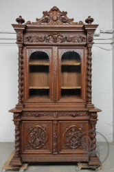 Антикварный буфет с витыми колоннами код. BE5858