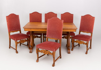 Старинный столовый гарнитур код. RM43504