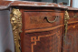 Антикварный буфет и витрина из красного дерева с бронзовыми накладками и инкрустацией в стиле маркетри код. BE107701 фото 7