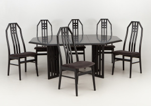 картинка Старинный столовый гарнитур салоне старинных вещей "Шебби" являющийся официальным дистрибьютором в России и Беларуси