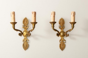 Старинные бронзовые бра код. RM4101652