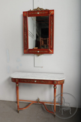 Старинный консольный столик с зеркалом код. BE66928