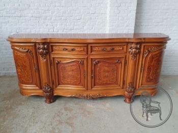 Старинный комод-дрессуар с изогнутыми фасадами код.&nbsp;BE4166047