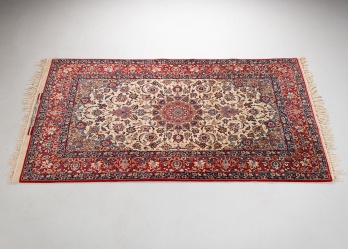 Старинный ковер из шерсти и шелка код. RM4132253